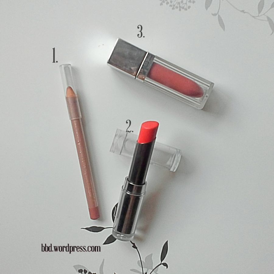 Products used for the lips